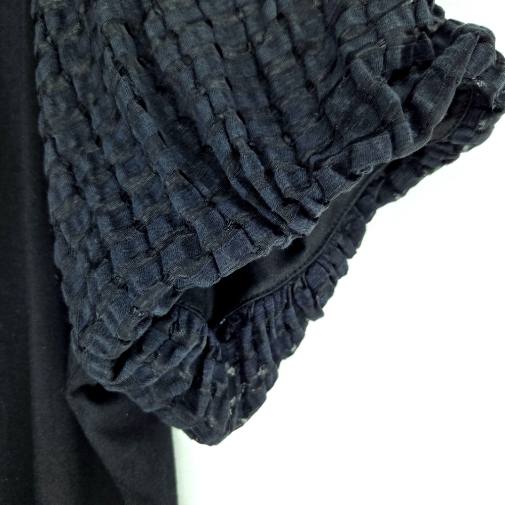 Calvin Klein short Sleeve black top. 2X - Picture 7 of 13